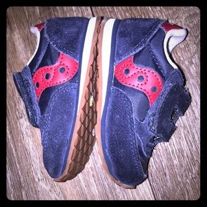 Saucony Jazz Low Pro Blue/Red